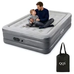 Qqs Air Mattress Twin With Builtin Pump, 18'' Raised Inflatable Bed, 660LB He.... Fixed Price $102.26.