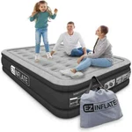 Double High Luxury Air Queen Mattress Built Pump Ez Inflate Inflatable. Fixed Price $89.99.
