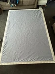 Sleep Number Queen Foundation Modular Base Cover, Fabric Only. Fixed Price $42.95.