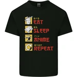 Sleep Anime Repeat Mens Cotton T-shirt Tee Top. Fixed Price $33.60.