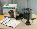 Intex Way Electric Air Pump 3 Nozzles Instructions 110-120V Box **tested**. Fixed Price $13.99.