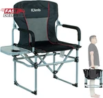 Iclimb Heavy Duty Compact Camping Folding Mesh Chair With Side Table Handle. Fixed Price $86.75.