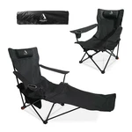 Aruru 2-IN-1 Reclining Camping Chair, Portable Folding Beach Lounge Wit.... Fixed Price $82.20.