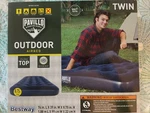 Bestway Flocked Air Bed, Twin - Sealed Item No Pump Included. Fixed Price $25.00.