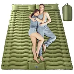 Cbsohde Inflatable Sleeping Pad For Camping 2 Person 79"X 53.5"WITH Pillow Built. Fixed Price $180.19.