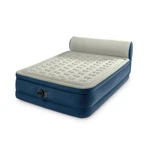 Intex Headboard 18" Queen Dura-beam Deluxe Raised Air Bed Mattress With Built-in. Fixed Price $60.71.