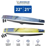 Michelin Stealth Ultra Hybrid 22"/21" Wiper Blade Set 2-PC For Dodge 11-26. Fixed Price $19.95.